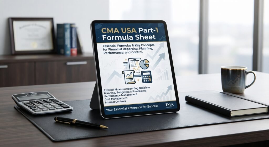 CMA(USA) Part-1, Formula Sheet